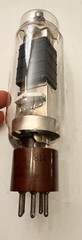 1 NOS GE JAN 814 VT-154 Vacuum Tube 50-Watt Tetrode for Radio Transmitting