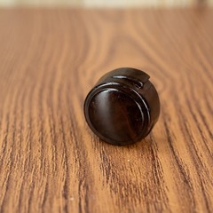 Midcentury Original generic Plastic Radio Knob 1940s-50s 1/4” Splined Shaft