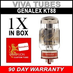Brand New In Box Genalex Gold Lion Reissue KT88 / 6550 Vacuum Tube – Guaranteed