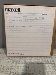 Used Maxell UD 35-180 10&Prime; Reel to Reel Recording Tape 3600 ft