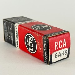 (1) Tested Strong RCA 6AK6 Tube with Box Code NHK Power Amplifier Pentode (a)