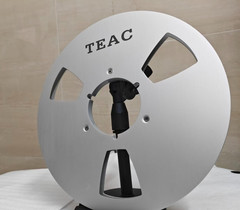 One Pair 10.5 » silvery TEAC Tape reel High Quality Aluminum Take Up Reel