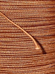 Dial Cord Radio 0.5mm (0.019¨) Brown Vintage 100 Yds. (90 Mts) For Radio Tuner