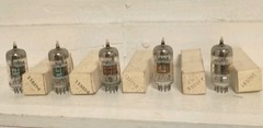 Five NOS/NIB Honeywell 113236 Vacuum Tubes