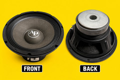Audiopipe DJAP-B1045CMB-WF 10” 4 Ohm Midrange Speaker Driver Working Tested