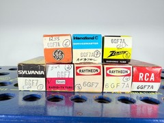 Lot of 7 6GF7 6GF7A NOS & Used Tested Good Tube
