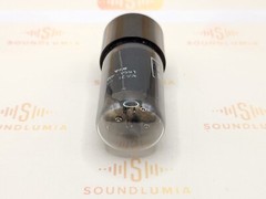Brimar CV1988 = 6SN7GT Black Glass Lower Declined Getter – British BVA &rsquo;59 – NOS