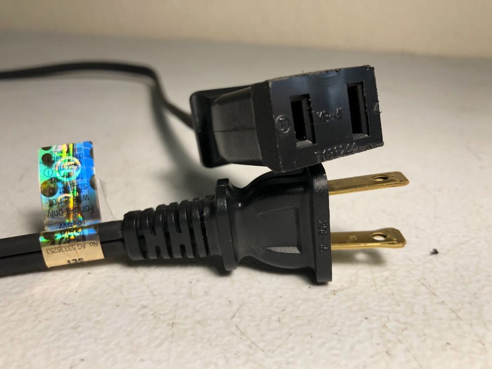Reel to Reel Power Cord A/C Cable Replacement Teac Akai Pioneer 6&prime; AC POWER IN