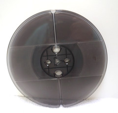 JAPAN FOGGY GRAY PLASTIC 7&Prime; inch TAKE-UP REEL for 4-track 3.75 ips 7.5 ips