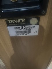 Tannoy Saturn S6 Champagne Tower Speakers – Audiophile British Design,