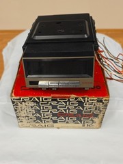 1970s Craig Model S100 Quick Mount 8 Track Player Nos Store Display w/Box Manual