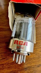 NOS RCA 8032 (12 VOLT 6146B) BEAM POWER OUTPUT TUBE Hamm Radio