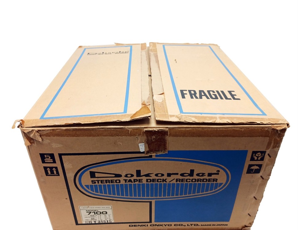NOS Dokorder 7100 Reel to Reel – NEVER USED IN BOX