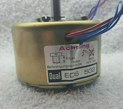 DUAL CS 607 TURNTABLE MAIN MOTOR & SPINDLE #269602, ORIGINAL OEM MADE IN GERMANY