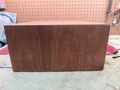 Vintage Stereo Radio Hi-Fi Wood Cabinet Mcintosh Fisher Scott 17&Prime;x4.5&Prime;