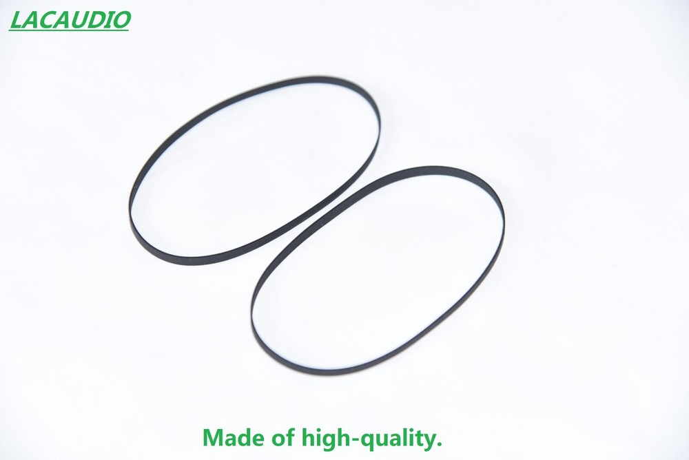 2PCS Belts for Technics RS-TR170 RS TR170 Double Cassette Deck Tape Recorder