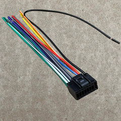 WIRE HARNESS FOR KENWOOD KDC-MPV5025 KDCMPV5025 KDC-MPV525 KDCMPV525 Car Receive