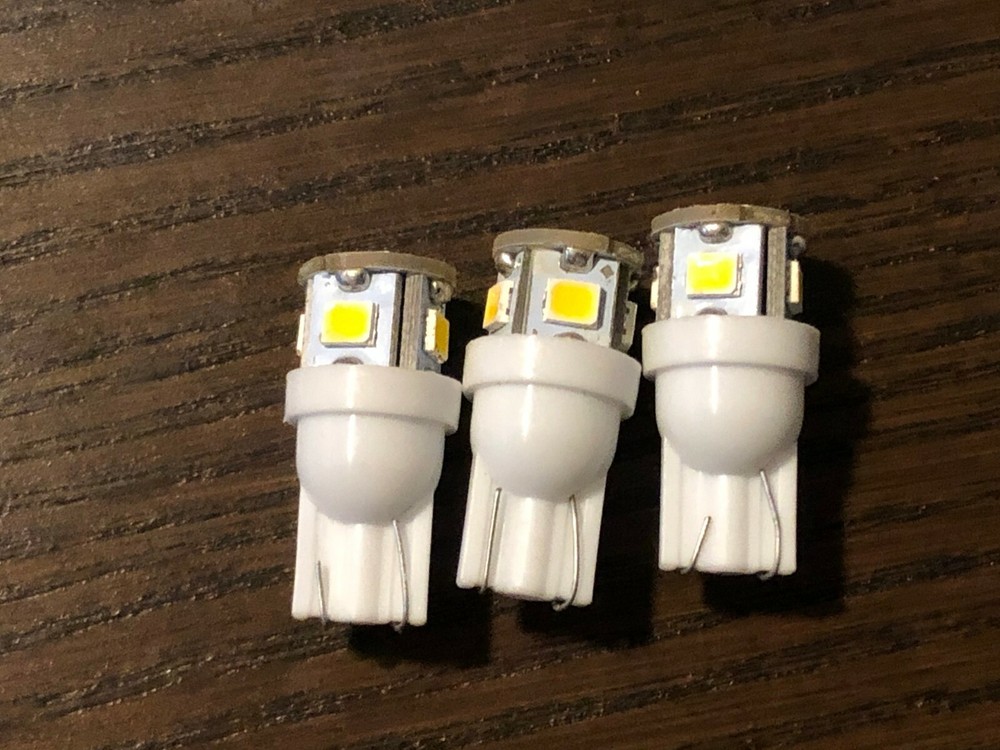 Pioneer SX-3700 SX-3800 SX-3900 Light Replacement Kit (3 White LED Lamp Bulbs)