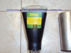 BRIMAR D7/200GH O-Scope Tube Used, has slight burn, Not tested, Pulls 3 inch.