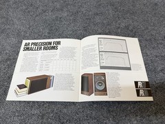 ⭐️Original 1977 Acoustic Research Speaker Dealer Brochure Lineup AR10 Thru AR18