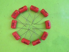 (12) Sprague Vintage Orange Drop Capacitor 715P .01uf 10nF 1600V Tube Amp Radio