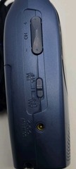 Sony Watchman FDL-221R 2.2&Prime; Color LCD Television Combo FM/AM Radio (BLUE) TESTED