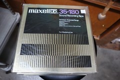 Maxell UD 35-180 Sound Recording Tape 3600 10.5in Reel to Reel NEW OLD STOCK