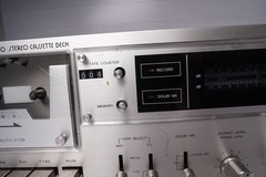 Vintage Project/One FLD-4050 Stereo Cassette Deck Silver Face Tested Works Japan