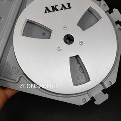 AKAI 7 » Tape Reel Aluminum Reel to Reel Empty Take up Reel （1 set silver)