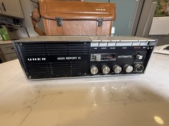 Uher 4000 Report IC Reel to Reel Tape Player/Recorder + Leather Case Parts