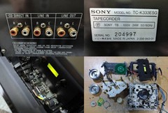 DDP SONY TC-K333ESG ES Series 3-Head Cassette Deck Serviced Restored Rank 5 EX+