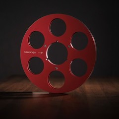 2X Studevox 10.5&Prime; Red 1/4&Prime; Empty Tape Reels For Reel To Reel Tape Recorders