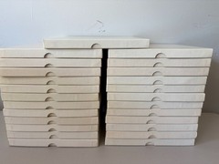 Bulk Lot of 25 Vintage 7&Prime; Reel to Reel Blank Tape 1/4&Prime; White Box 031 Made in USA