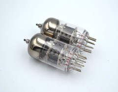 NEW 2pcs 6N23P-EV O-Getter MATCHED PAIR Tubes Reflector NOS 6DJ8 ECC88 6922