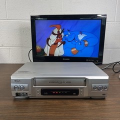 Sanyo VCR VWM-800 Video Cassette Recorder 4-Head VHS Player Works – No Remote