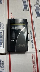 Toshiba KT-A810 Portable AM/FM Stereo Cassette Player Vintage Working (RARE)