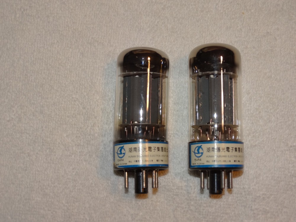 1 x 5AR4/GZ34 Tube *Hunnan Shuguang*Very Strong Testing*China(2 Available)