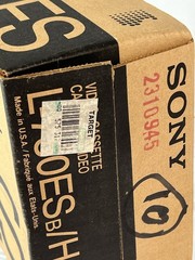Sony ES L-750 Dynamicron High Grade Beta Tapes (Case of 10) NEW Sealed Lot