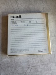 Maxell UD 35-90 7&Prime; Plastic Reel to Reel Recoding Tape Open Box Never Used