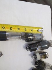 Lot Of 28 Mixed Vacuum Tubes GE, RCA, GM, Zenitn, & more
