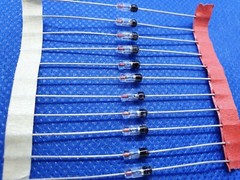 NOS 1N60 Germanium Glass Diodes 1K60 THOMSON-CSF FOR HI_END AUDIO ! 250pcs!