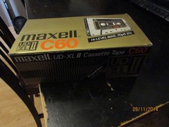Lot of 9 NEW Maxell UD XL II C60 Hi-Level Bias Chrome Audio Cassette Tape Japan