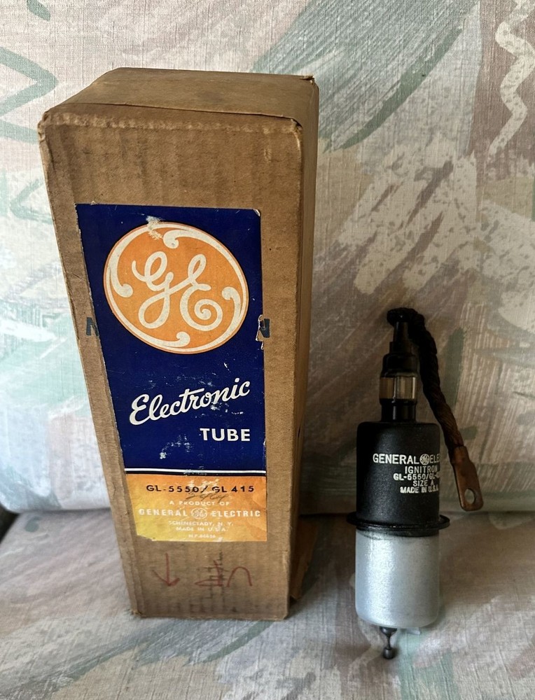 General Electric GL-5550 / GL-415 Ignitron Electronic Tube – Vintage!