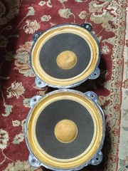 Vintage 1960’s Realistic Optimus 4 OmniDirectional Speakers 2501 Bb 8ohm old