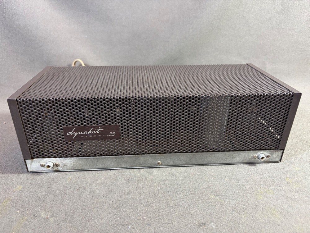 Dynaco Stereo 35 ST-35 Tube Power Amplifier w/ Cage | Original Dynakit | Tested