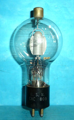 RCA Meatball WWII USN-CRC 808 Transmitter Triode Tube