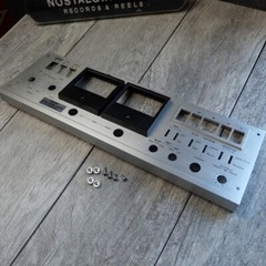 Pioneer RT-1020L Reel to Reel – Bottom VU Metal Face Plate Faceplate w/ Screws
