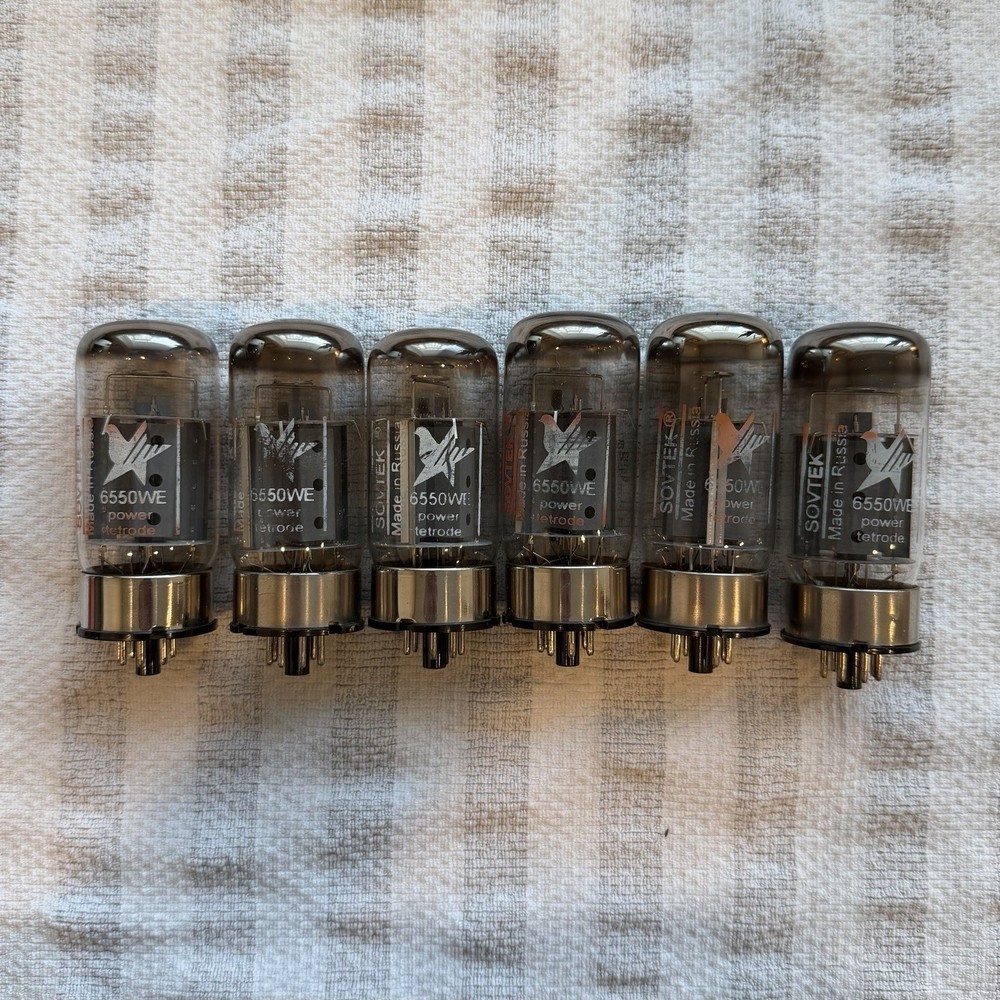 Sovtek 6550WE Vacuum Tubes