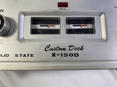 Akai X-150D Cross Field Custom Deck Reel-to-Reel Tape Recorder