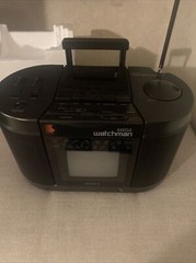 Vintage Sony Mega Watchman TV/Radio/Casette – Model FD-555 Never Used